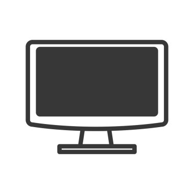 Bilgisayar kutsal kişilerin resmi. Teknoloji ve gadget tasarım. Vektör grafiği