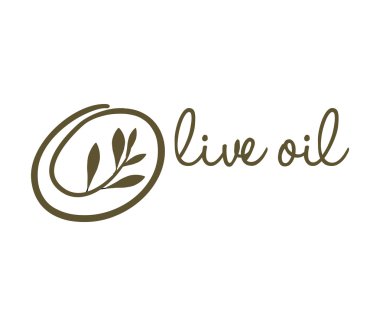 Zeytin meyve ikonu. Organik ve sağlıklı gıda tasarımı. Vektör grafiği