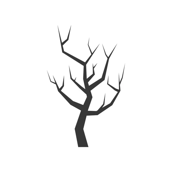 Dry Tree icon. Nature design. Vector graphic — Stock Vector