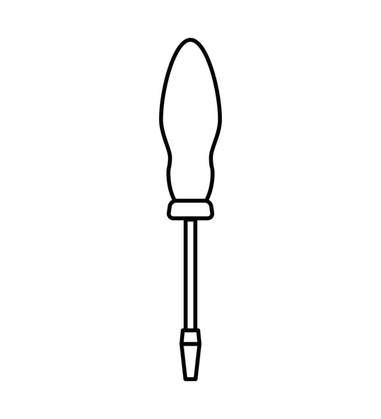 Icono de herramienta de tuerca. Diseño de construcción y reparación. Gráfico vectorial — Vector de stock