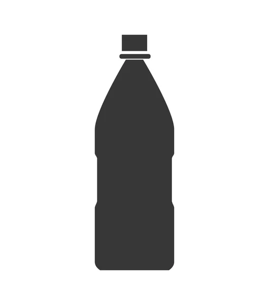 Icona della bottiglia. Soda e drink design. Grafico vettoriale — Vettoriale Stock