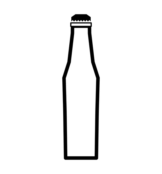 Icône de bouteille. Soda et boisson design. Graphique vectoriel — Image vectorielle