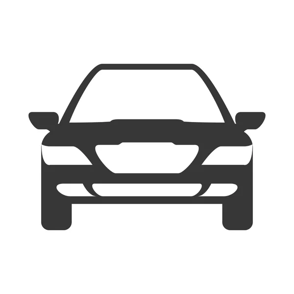 Icona dell'auto. Progettazione della macchina di trasporto. Grafico vettoriale — Vettoriale Stock