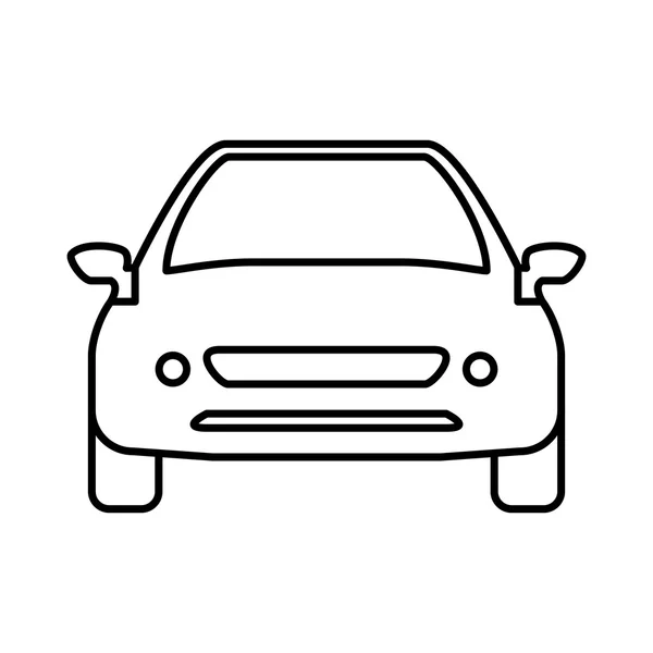 Auto-Ikone Transportmaschinendesign. Vektorgrafik — Stockvektor