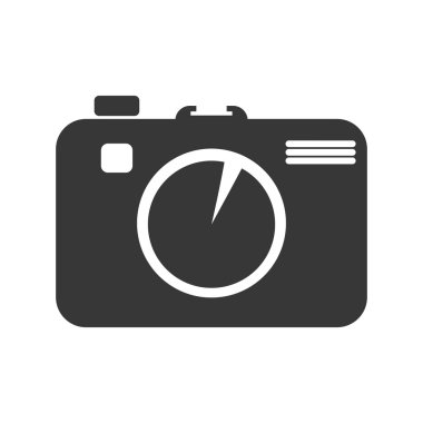Kamera simgesi. Gadget tasarım. Vektör grafiği