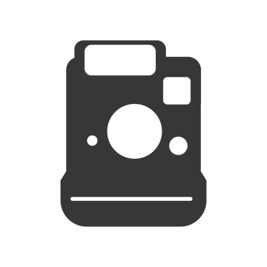 Kamera simgesi. Gadget tasarım. Vektör grafiği