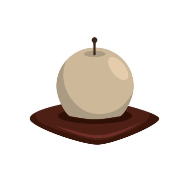 Mum simgesi. Işık tasarımı. Vektör grafiği