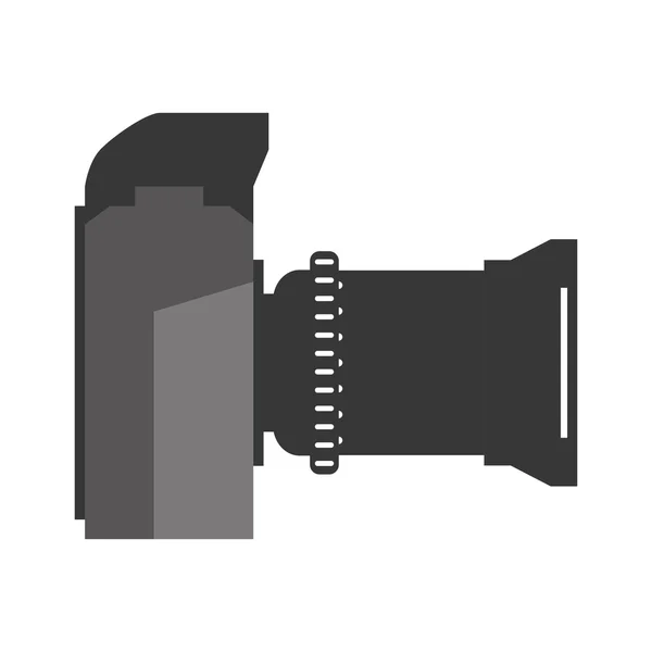 Camera-icoontje. Gadget ontwerp. Vectorafbeelding — Stockvector