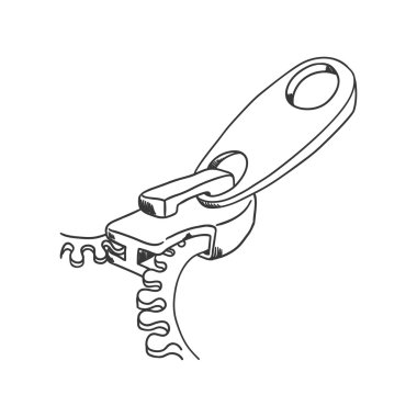 ZIP simgesi. Kumaş ve özel tasarım. Vektör grafiği