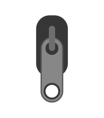 ZIP simgesi. Kumaş ve özel tasarım. Vektör grafiği