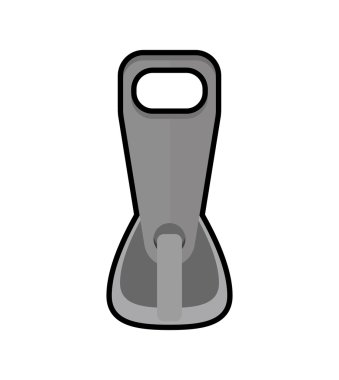 ZIP simgesi. Kumaş ve özel tasarım. Vektör grafiği