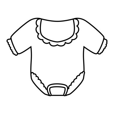 Bez simgesi. Bebek kavramı. Vektör grafiği