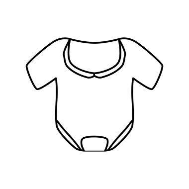 Bez simgesi. Bebek kavramı. Vektör grafiği