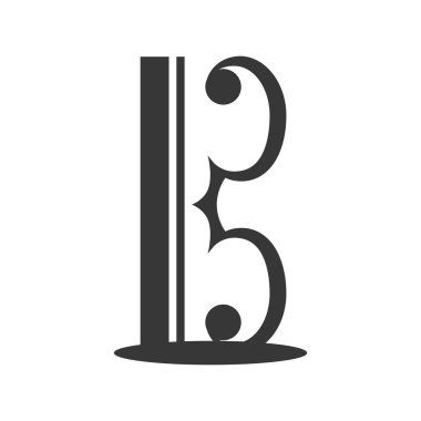 Müzik Not simgesi. Müzik ve ses kavramı. Vektör grafiği