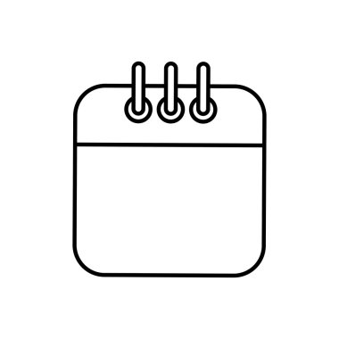 takvim simgesini. Planlayıcısı kavramı. Vektör grafiği