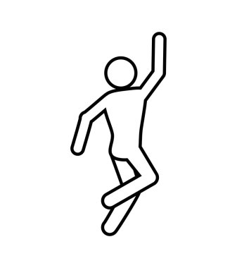 Sembol simge. Spor kavram. Vektör grafiği