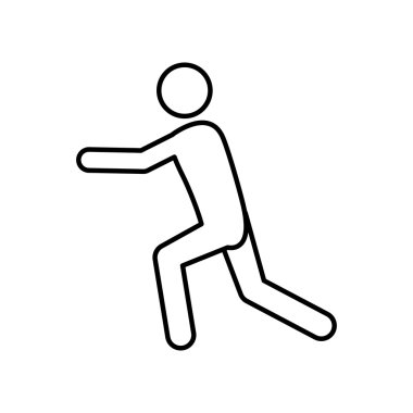 Sembol simge. Spor kavram. Vektör grafiği