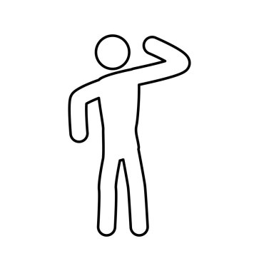 Sembol simge. Spor kavram. Vektör grafiği