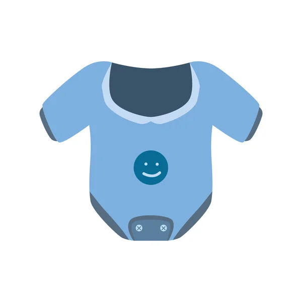 Stoffsymbol. Babykonzept. Vektorgrafik — Stockvektor