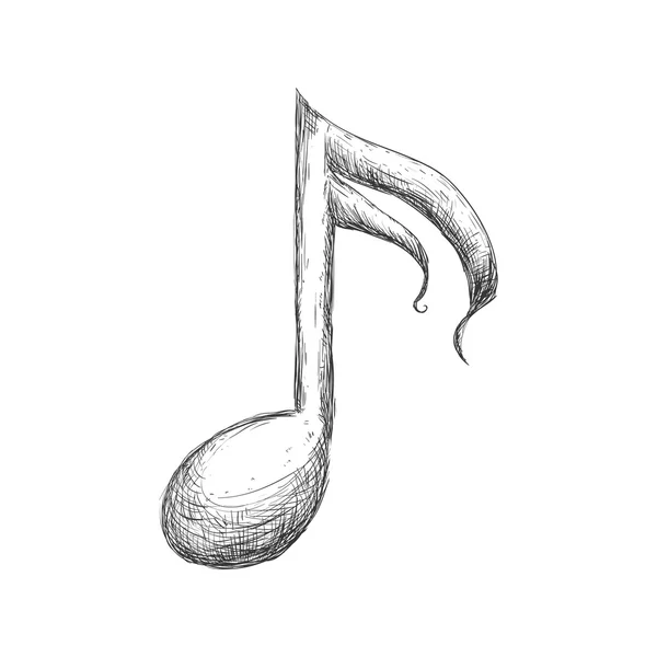 Music note icon. Music and Sound concept. Vector graphic — Stock Vector