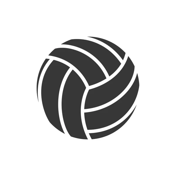 Icône de volley. Concept sportif. Graphique vectoriel — Image vectorielle