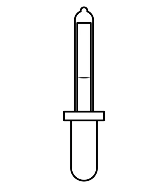 Cseppszámláló ikonra. Orvosi és egészségügyi ellátás. Vektorgrafika — Stock Vector