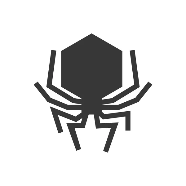 Fehlersymbol. Insektendesign. Vektorgrafik — Stockvektor