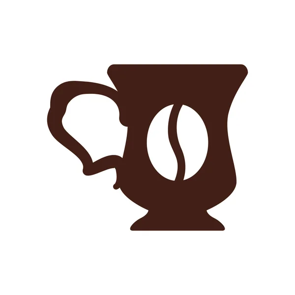 Tasse à café icône. Buvez design. Graphique vectoriel — Image vectorielle