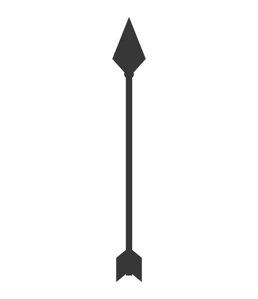 Icona della freccia. Progettazione della direzione. grafica vettoriale — Vettoriale Stock