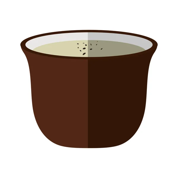 Becher-Symbol. Tee-Drink-Design. Vektorgrafik — Stockvektor
