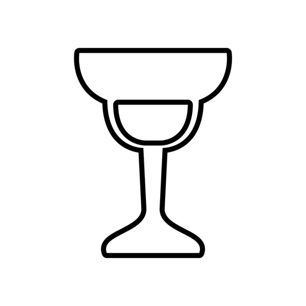 Cocktail icon. Drink design. Vector graphic — Stock Vector