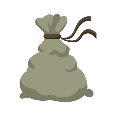 para çantası simgesi. para tasarım. vektör grafiği