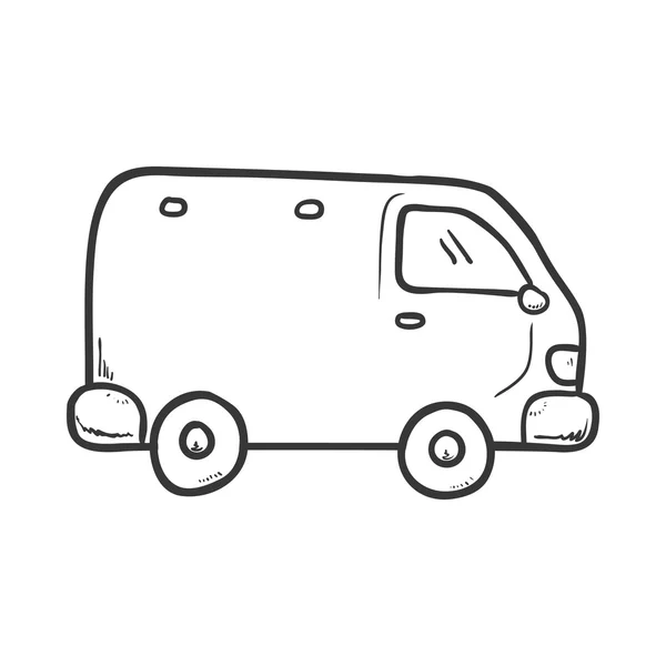 Auto-Ikone Transportdesign. Vektorgrafik — Stockvektor