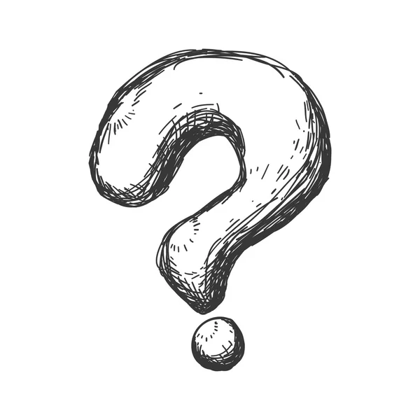 Question mark icon. Doubt design. Vector graphic — Stock Vector