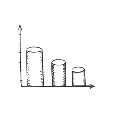 veri simgesi. Infographic tasarım. Vektör grafiği
