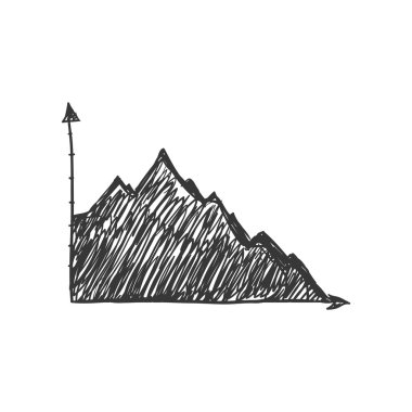 veri simgesi. Infographic tasarım. Vektör grafiği