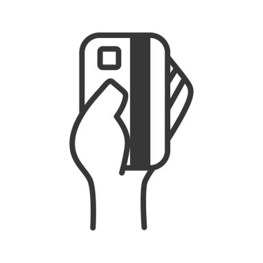 kredi kartı simgesi. para tasarım. vektör grafiği