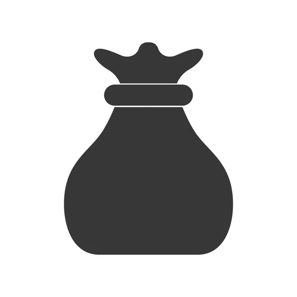 Icono de bolsa de dinero. diseño de dinero. gráfico vectorial — Vector de stock