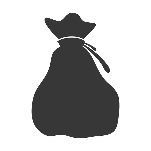 Icono de bolsa de dinero. diseño de dinero. gráfico vectorial — Vector de stock