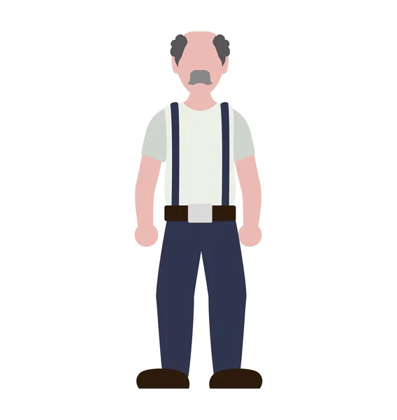 Adam simgesi. erkek avatar tasarım. Vektör grafiği — Stok Vektör