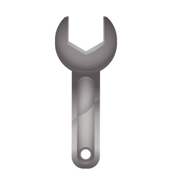 Wrench kutsal kişilerin resmi. aracı tasarımı. vektör grafiği