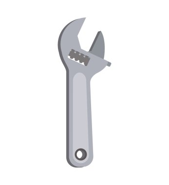 Wrench kutsal kişilerin resmi. aracı tasarımı. vektör grafiği