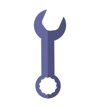 Wrench kutsal kişilerin resmi. aracı tasarımı. vektör grafiği