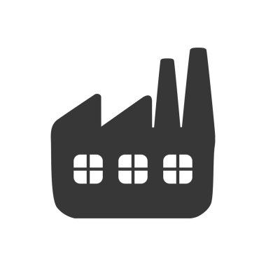 Bina simgesi. Bitki tasarımı. Vektör grafiği