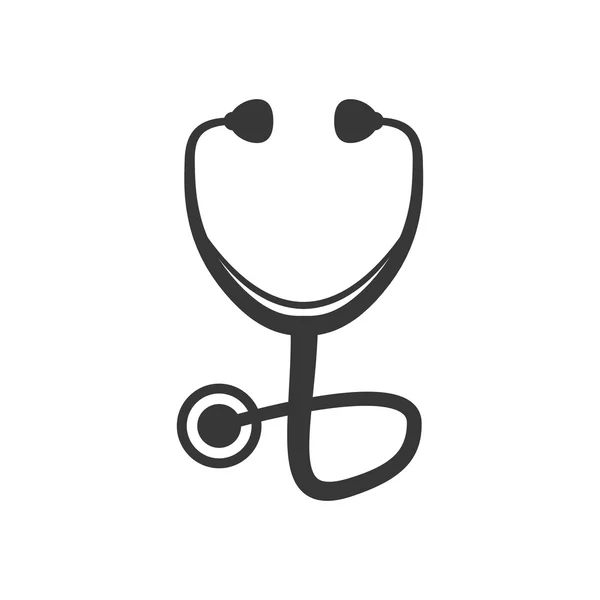 Stethoscope icon. Medical and Health care. Vector graphic — Stock Vector