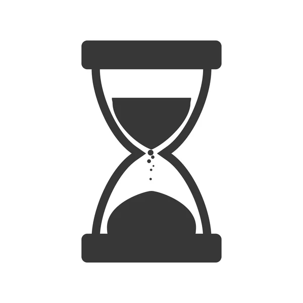 Icono del reloj de arena. diseño del tiempo. gráfico vectorial — Vector de stock