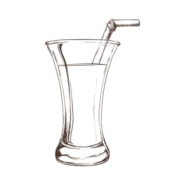 Kroki cam kutsal kişilerin resmi. Tasarım iç. Vektör grafiği