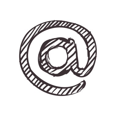 e-posta simgesi. E-posta tasarım. Vektör grafiği