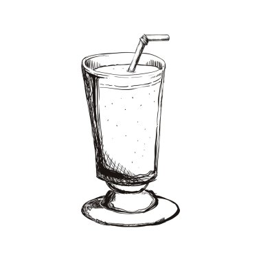 Kroki cam kutsal kişilerin resmi. Tasarım iç. Vektör grafiği