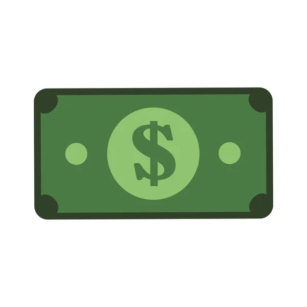 Icono de la factura. diseño de dinero. gráfico vectorial — Archivo Imágenes Vectoriales